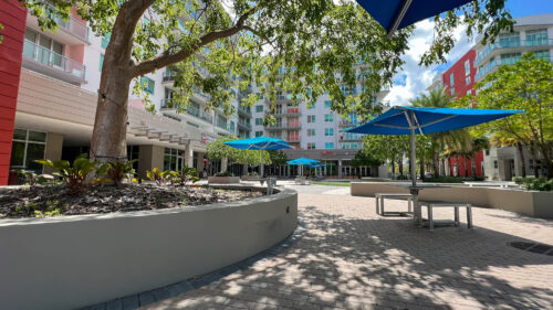 midtown doral unit 509 courtyard